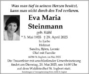 eine Anzeige