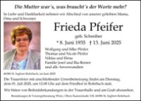eine Anzeige